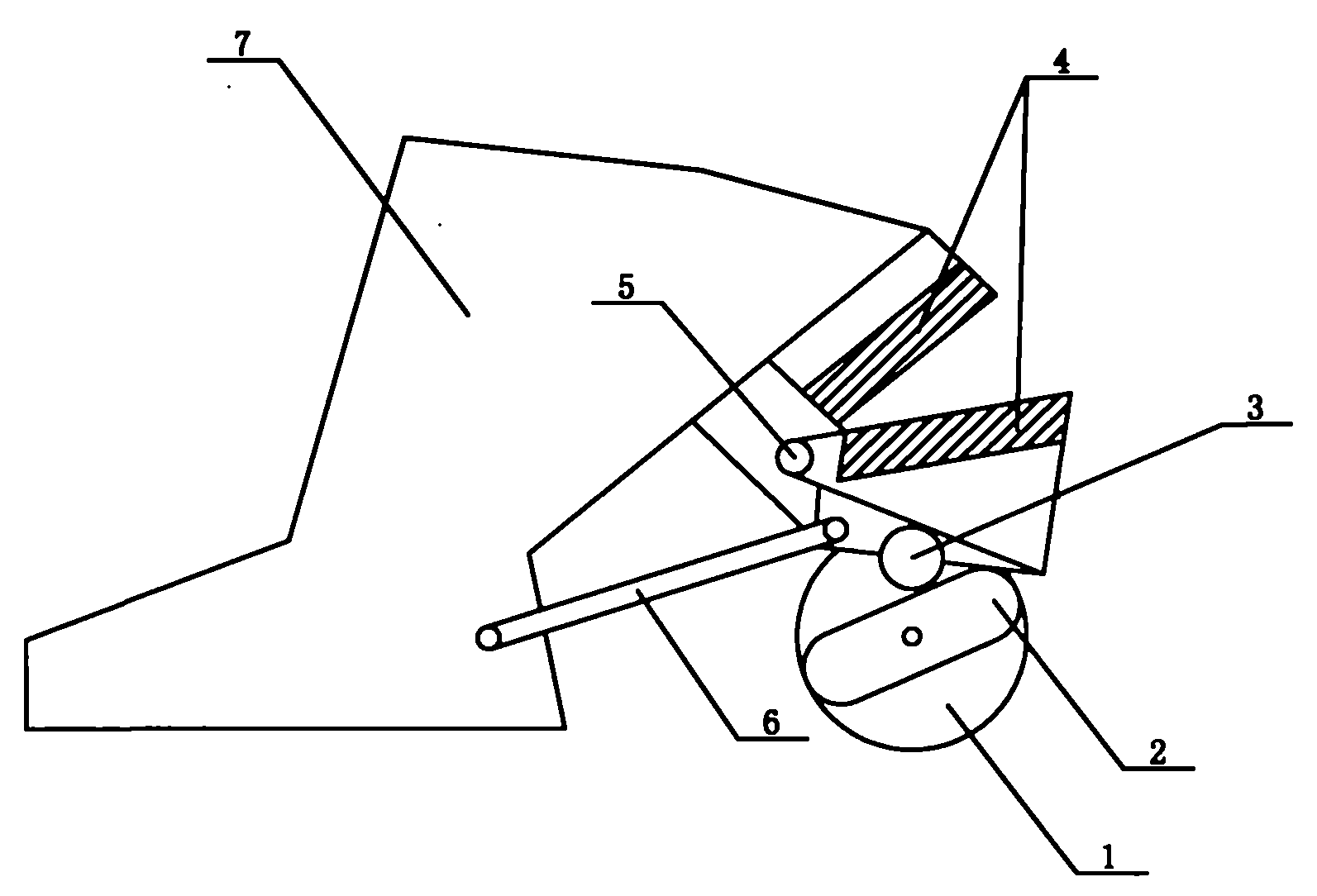 Novel selvedge scissors for weaving machine