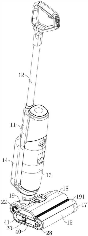 Wet and dry dual-purpose dust collector capable of improving corner cleaning capacity