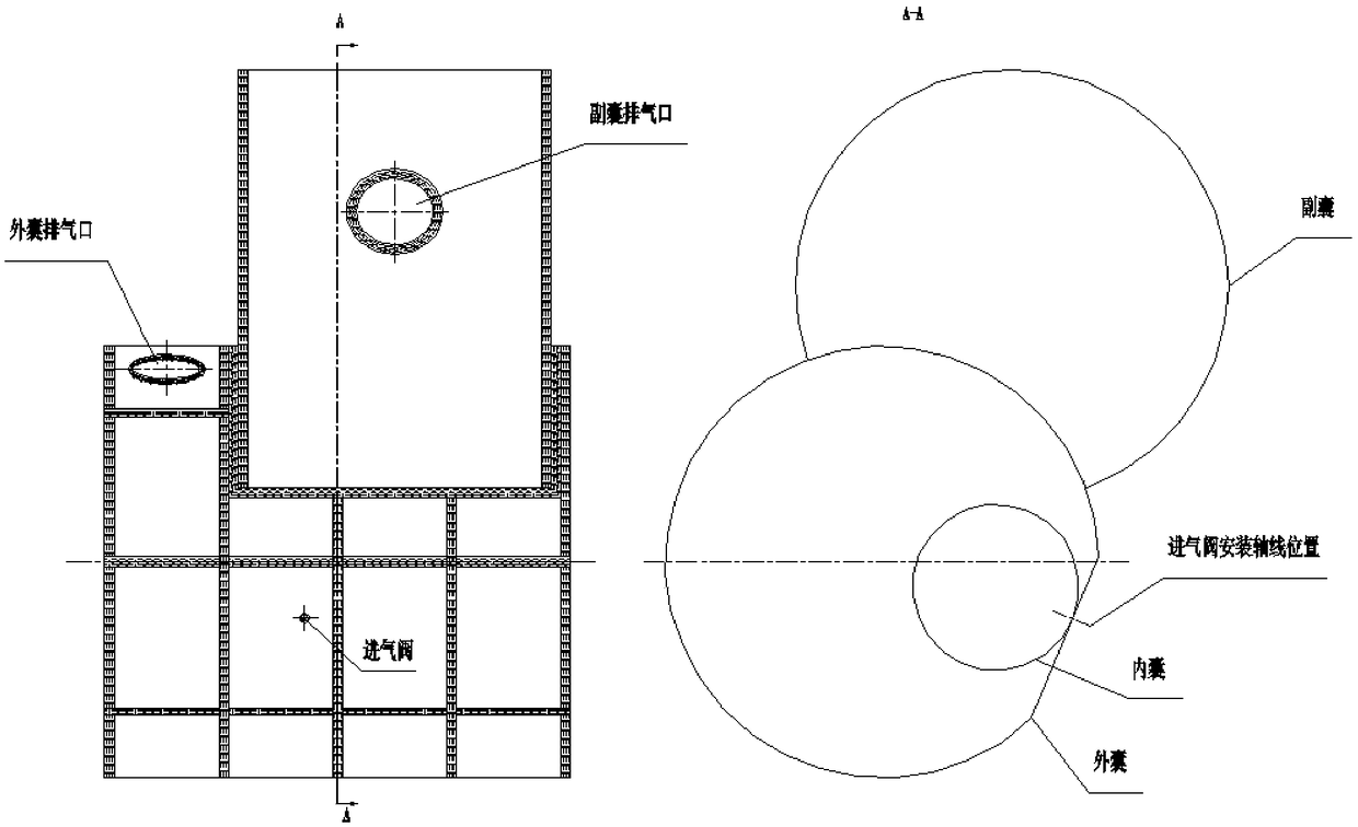 A large-load flexible and controllable landing buffer device and method