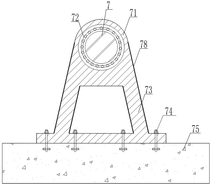 A hydraulic device for automatically fetching and delivering water and its application method