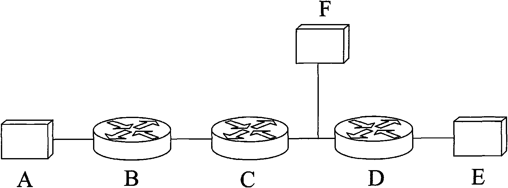 Method for avoiding message recombination in 6over4 tunnel and system therefor