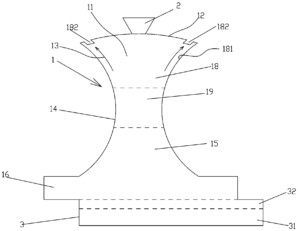 Method for flash smelting iron and iron-making furnace thereof