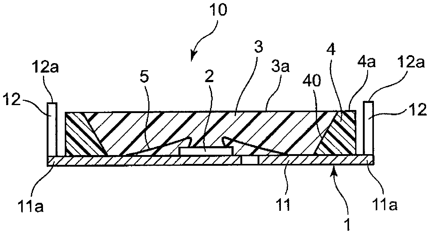 Light emitting device and backlight device