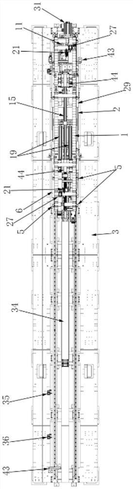 Integrated reciprocating conveying device