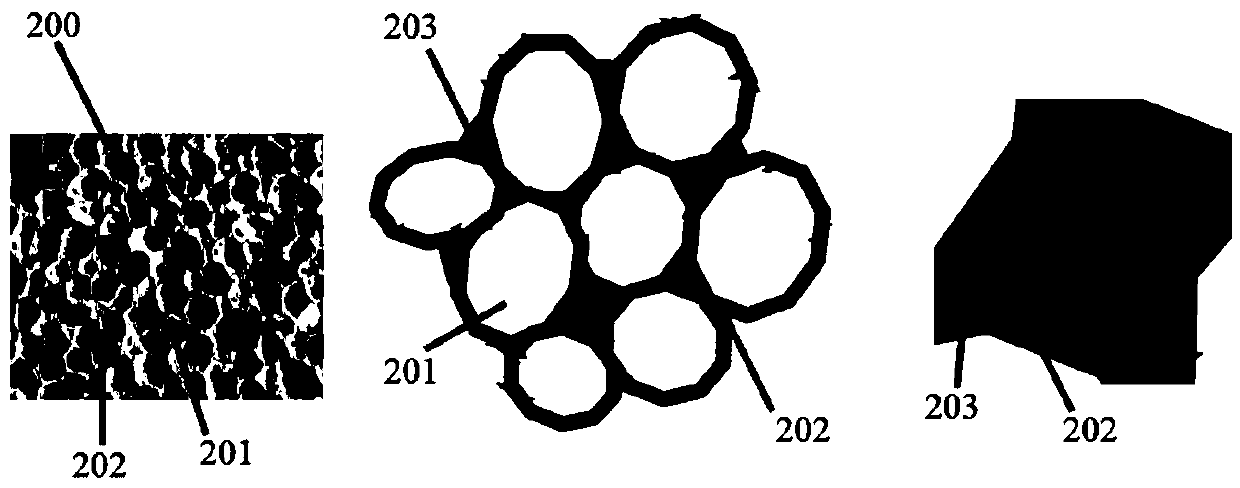 Diamond composite material and preparation method and application thereof