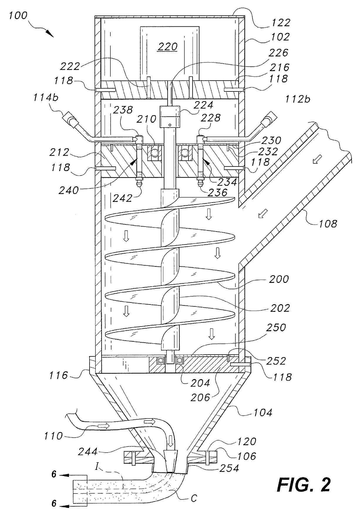 Compound nozzle for cement 3D printer to produce thermally insulated composite cement