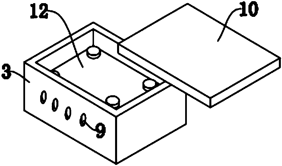 Waterproof heat-conducting lithium battery pack case