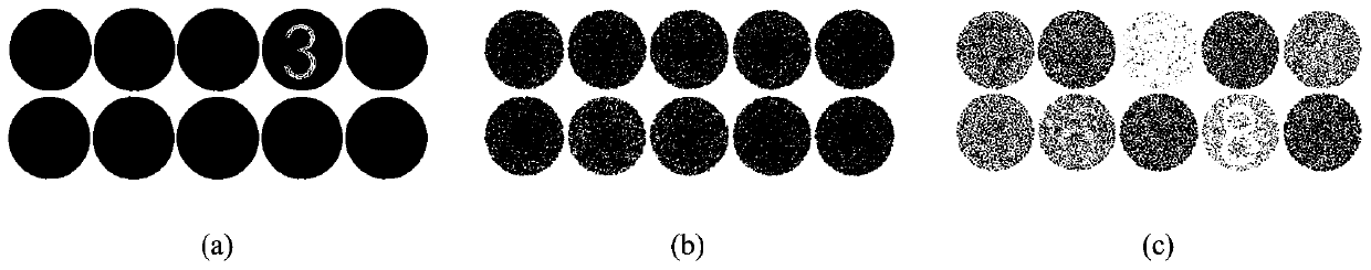 Abnormal color vision test chart synthesis method based on false homochromatic search