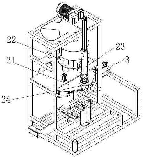 Fully automatic edible fungus package production line