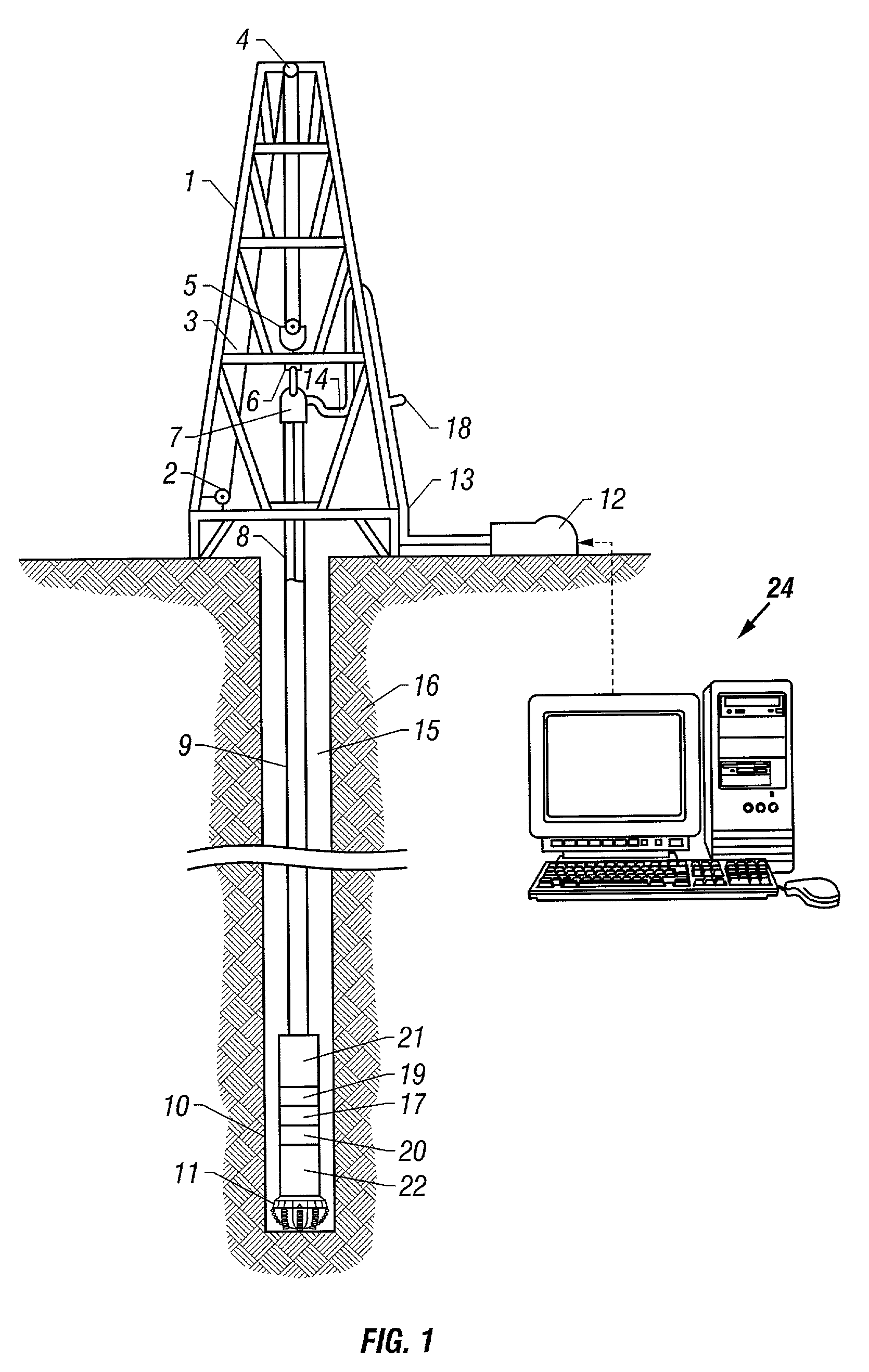 Borehole survey method utilizing continuous measurements