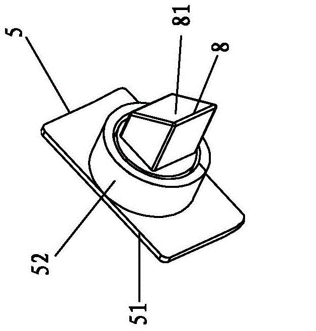 Concise umbrella hanging rack