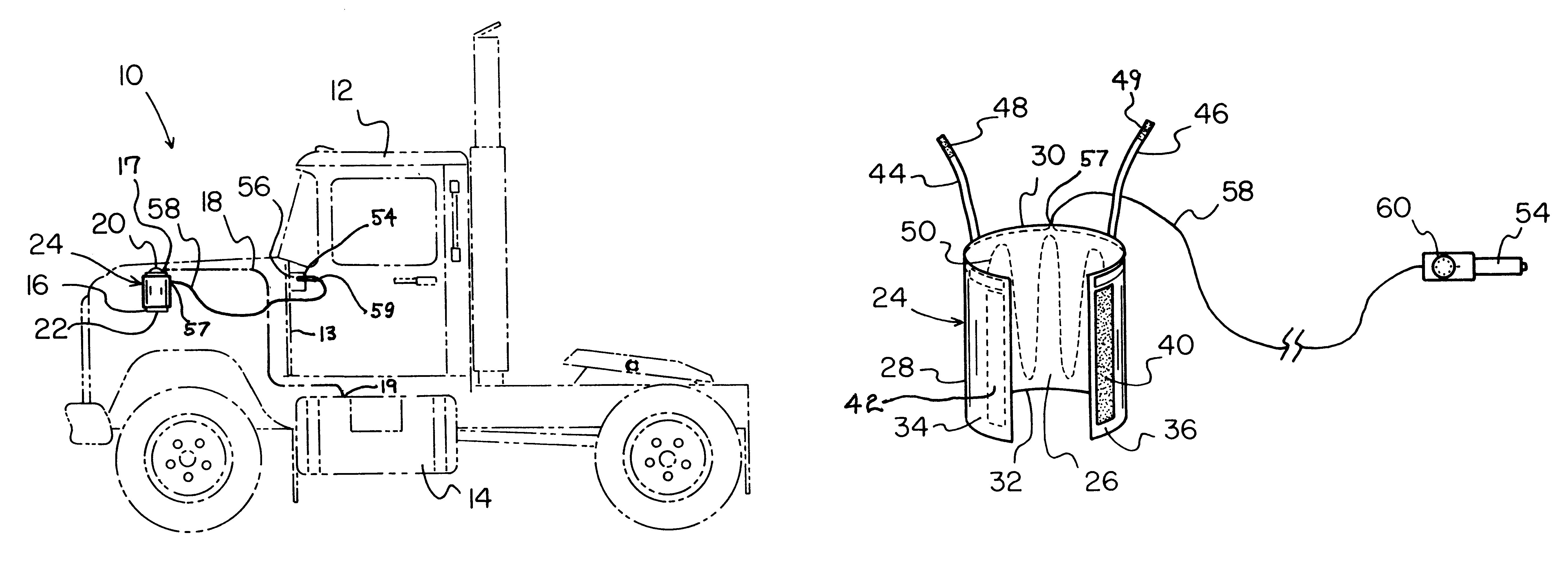 Thermal filter blanket