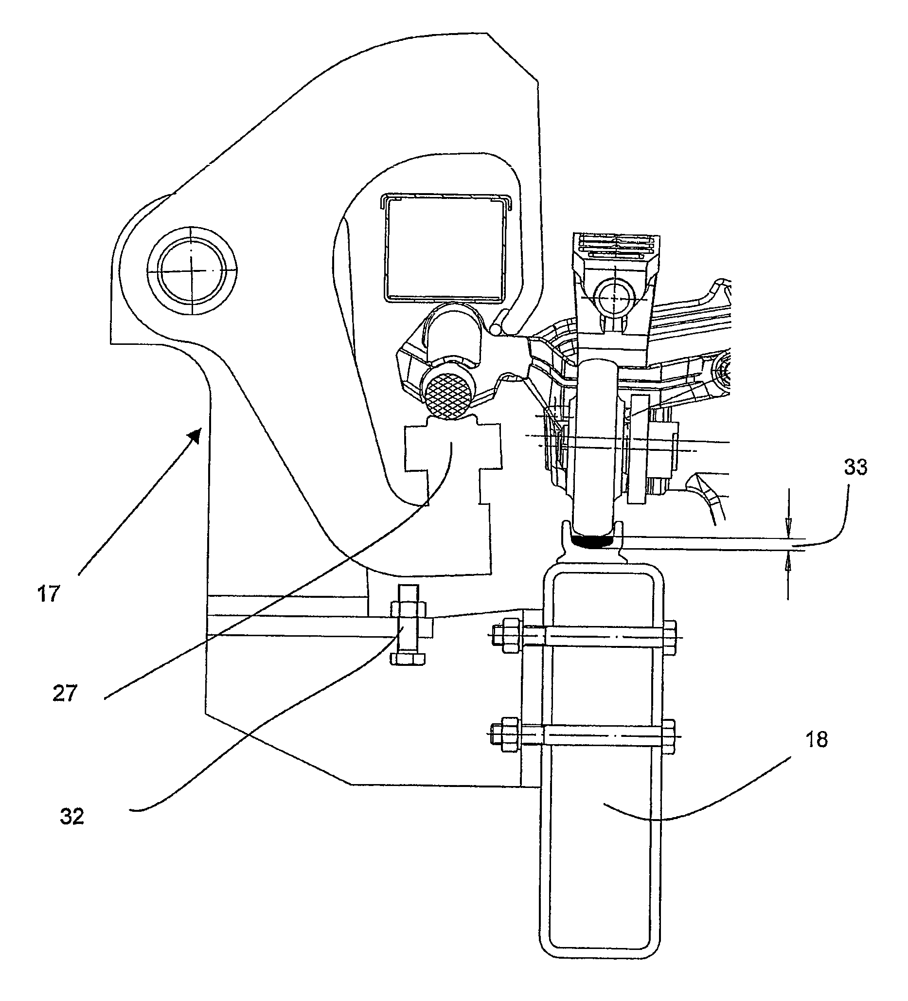 Cable derailing prevention device for carrier/traction cables of cable car systems