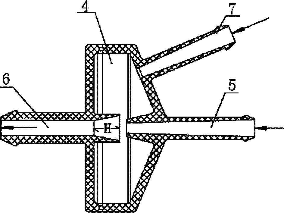 Engine cooling water system device with automatic exhaust function