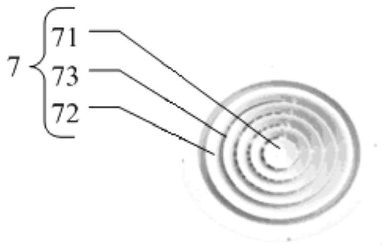 A sound-absorbing and noise-reducing composite device for an air purifier