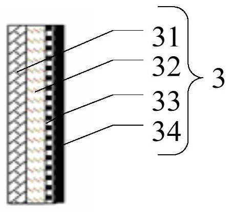 A sound-absorbing and noise-reducing composite device for an air purifier