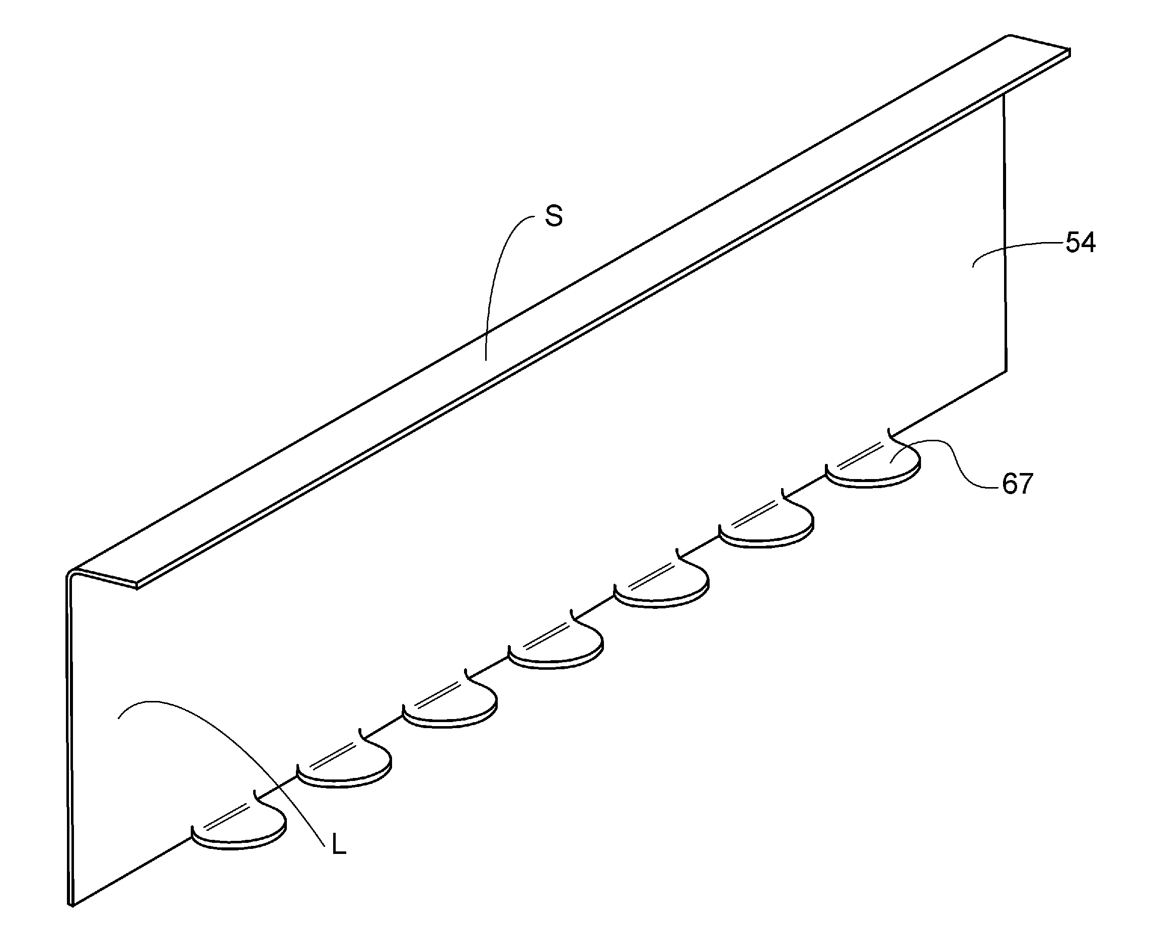 Wet scrubber tray