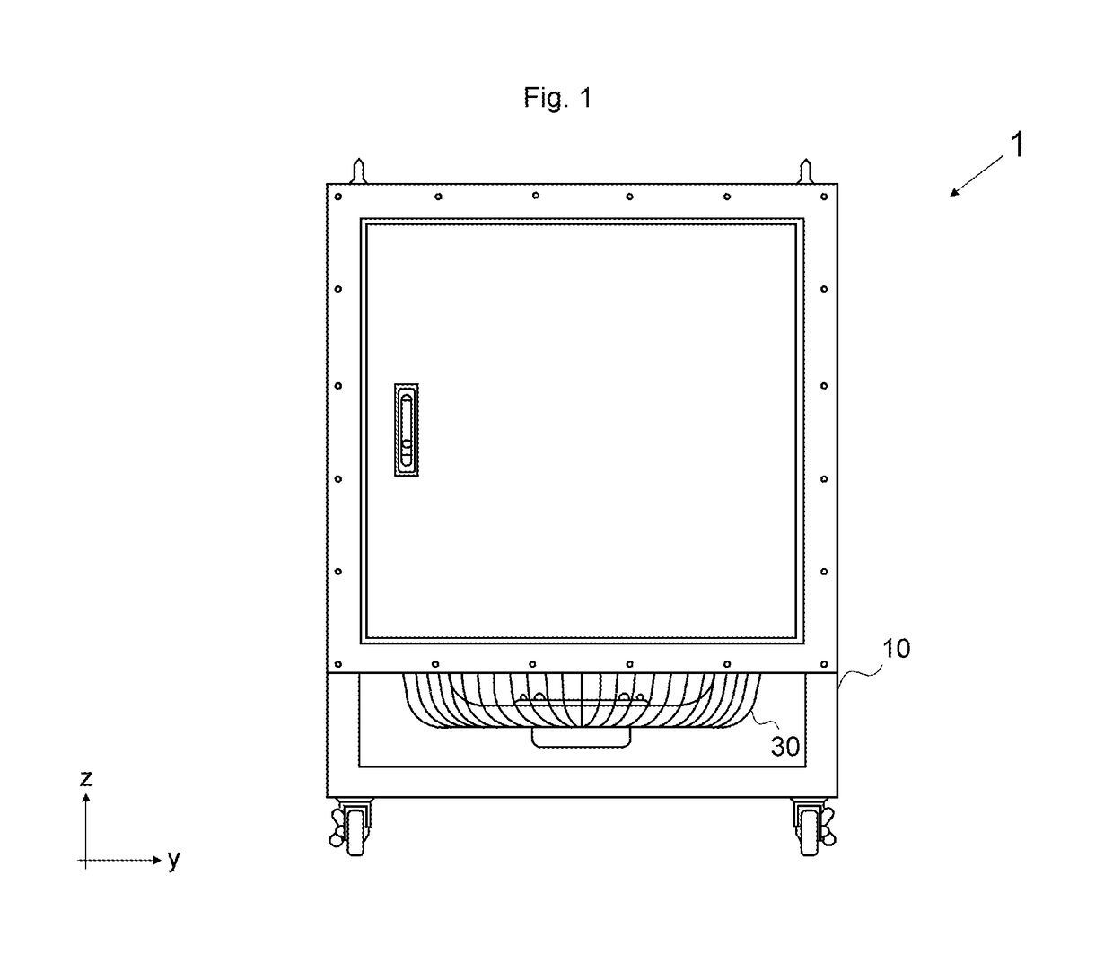 Load testing apparatus and cap for load testing apparatus