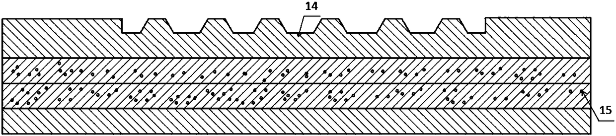 A three-dimensional embossed graphene PU tire manufacturing method and equipment