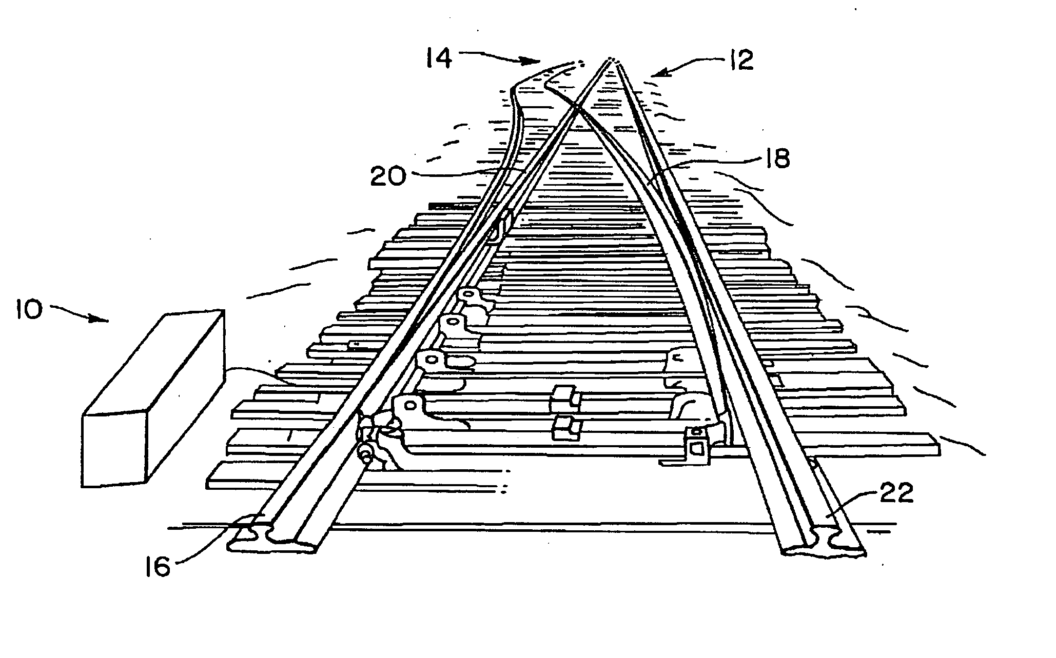 Conductive railroad attachment