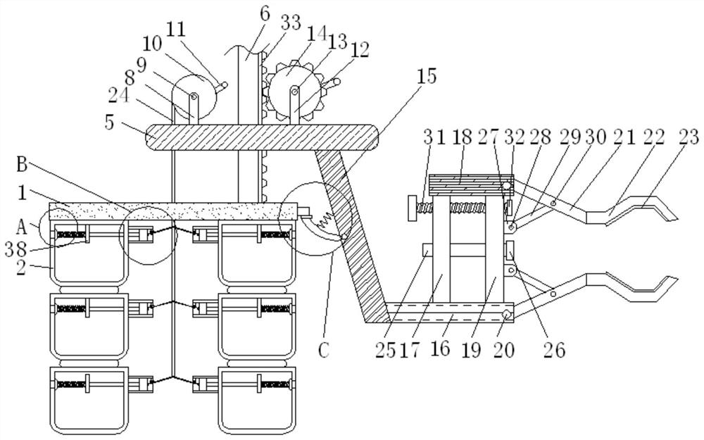 A water body sampler for multi-point sampling at one time