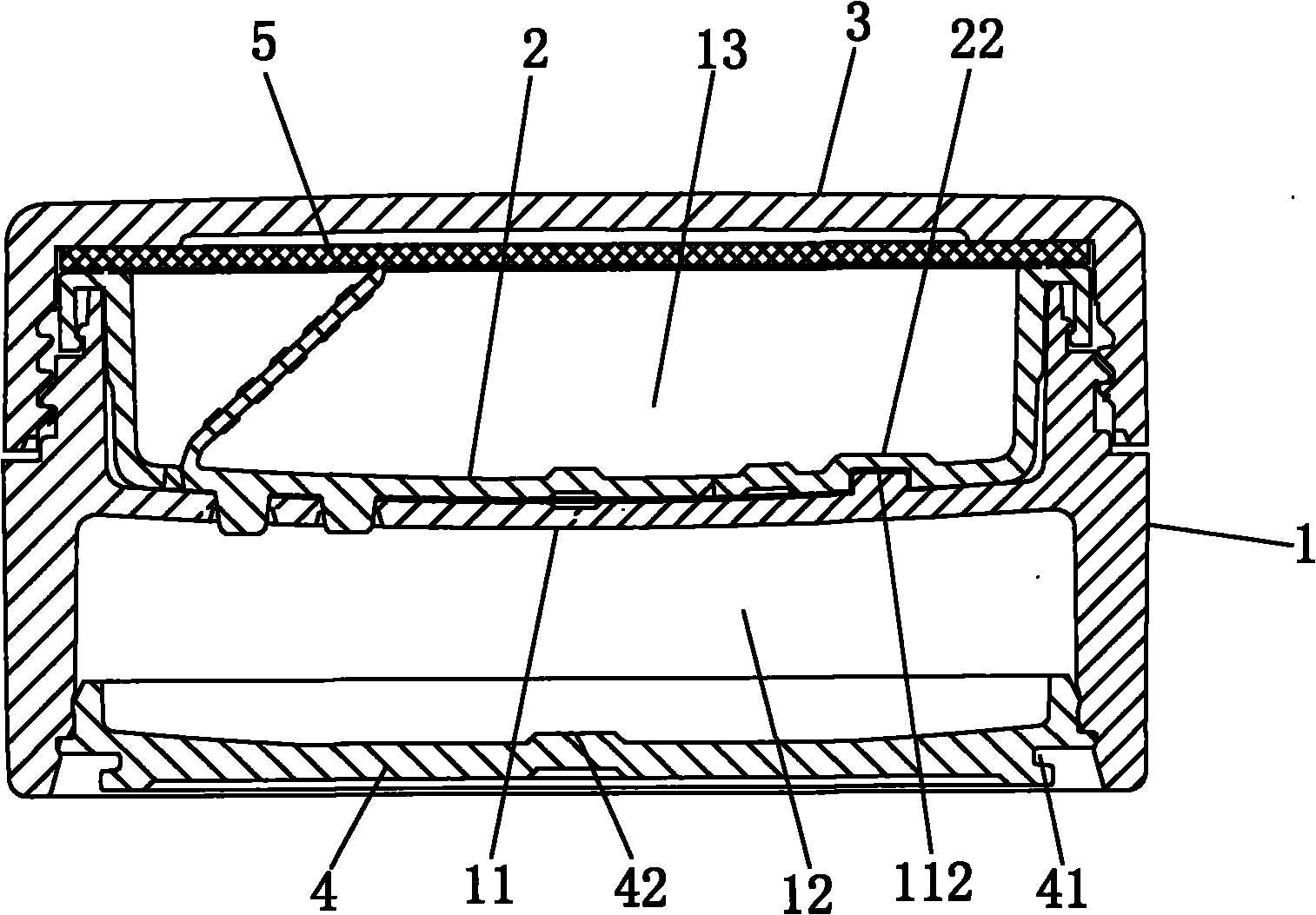 Improved structure of loose powder compact