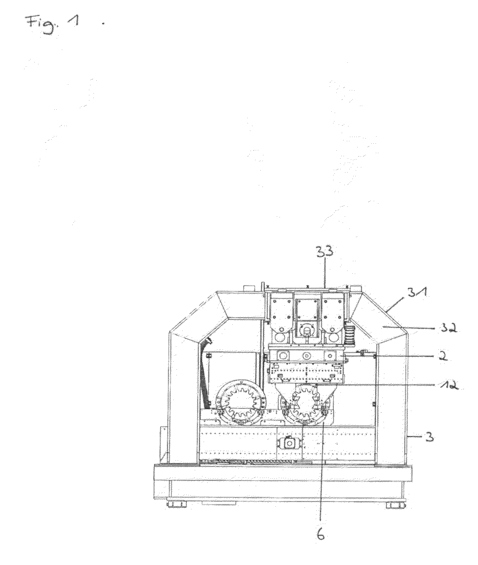 Whirling cutting device