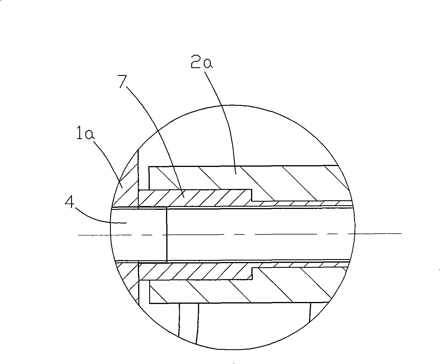 Connection device for primary stand frame and vehicle frame of two-wheel motorcycle