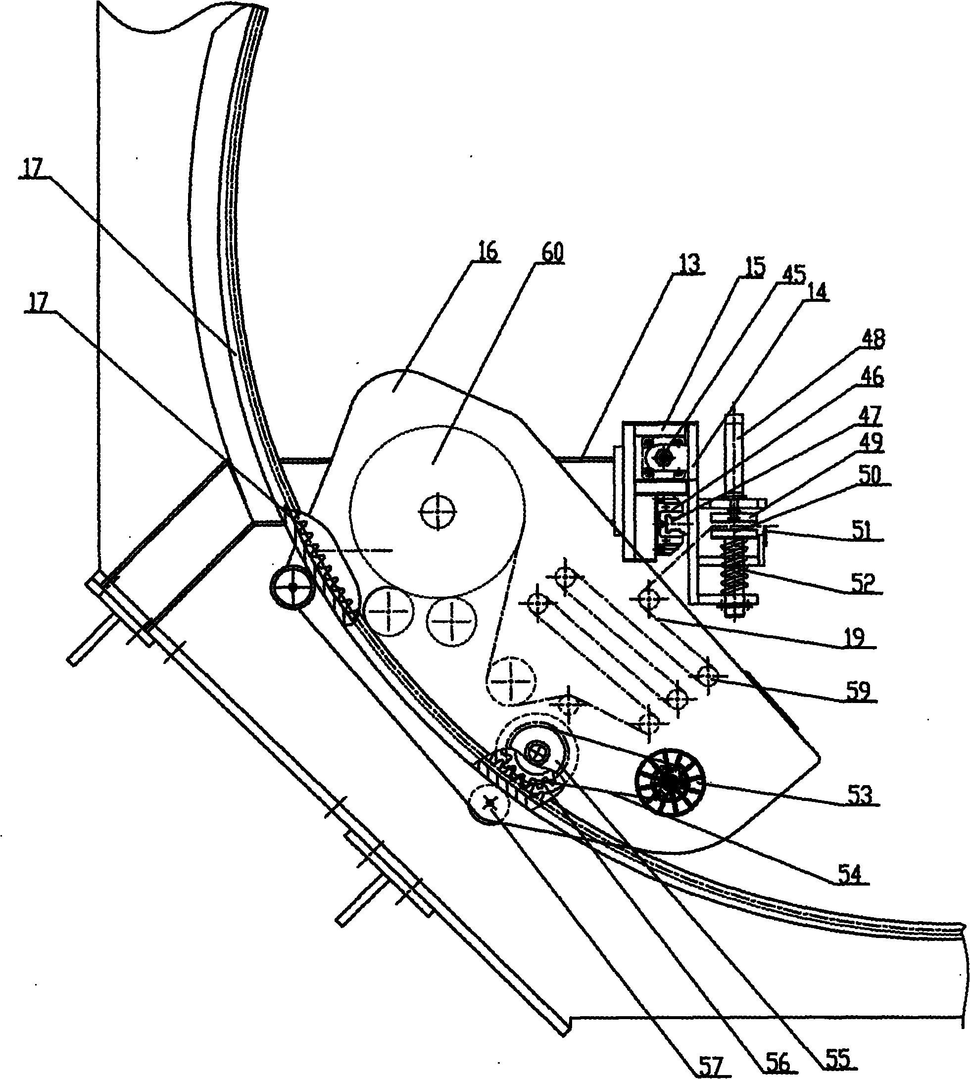 Automatic thin film winding machine for packaging steel coils