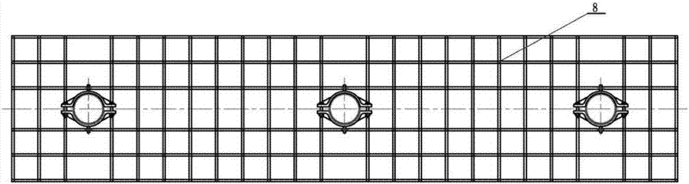 Fixing device for high-pressure underground gas storage wells and whole structure and fixing method of gas storage wells