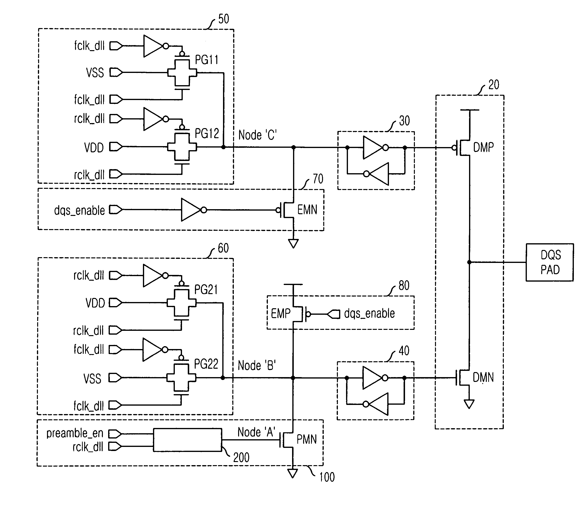 Data strobe signal generating circuit and data strobe signal generating method