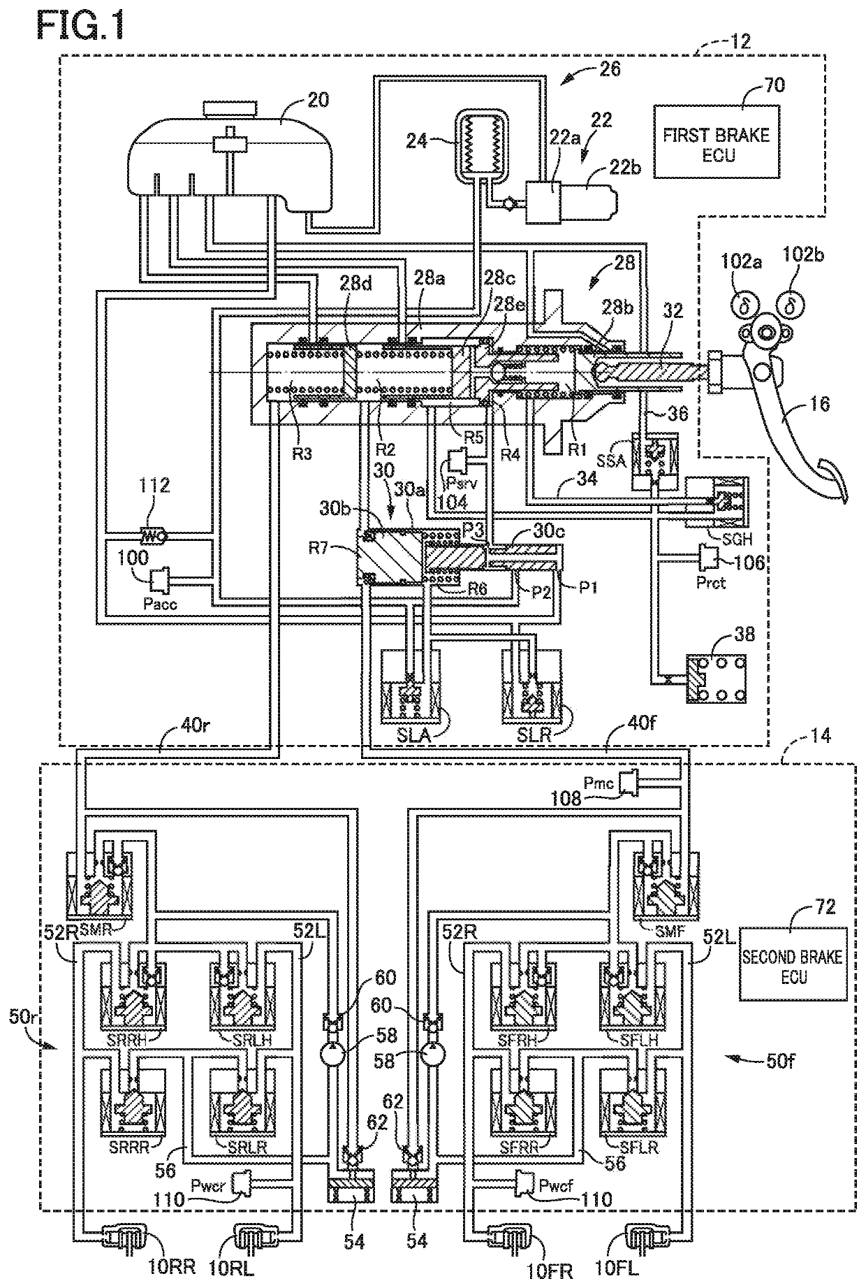 Hydraulic brake system