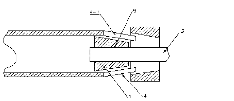 Method for producing seamless steel tube by combination of drawing and expanding and device thereof