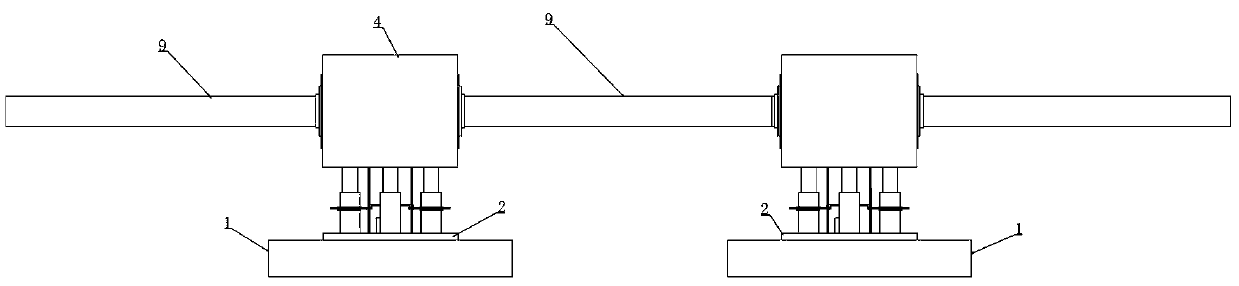 Civil engineering anti-seismic structure