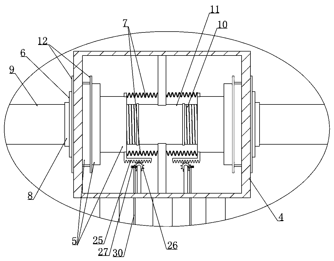 Civil engineering anti-seismic structure