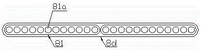 A device for making optical fibers or optical fibers in optical fiber bundles with easy stripping method and silicone oil coating