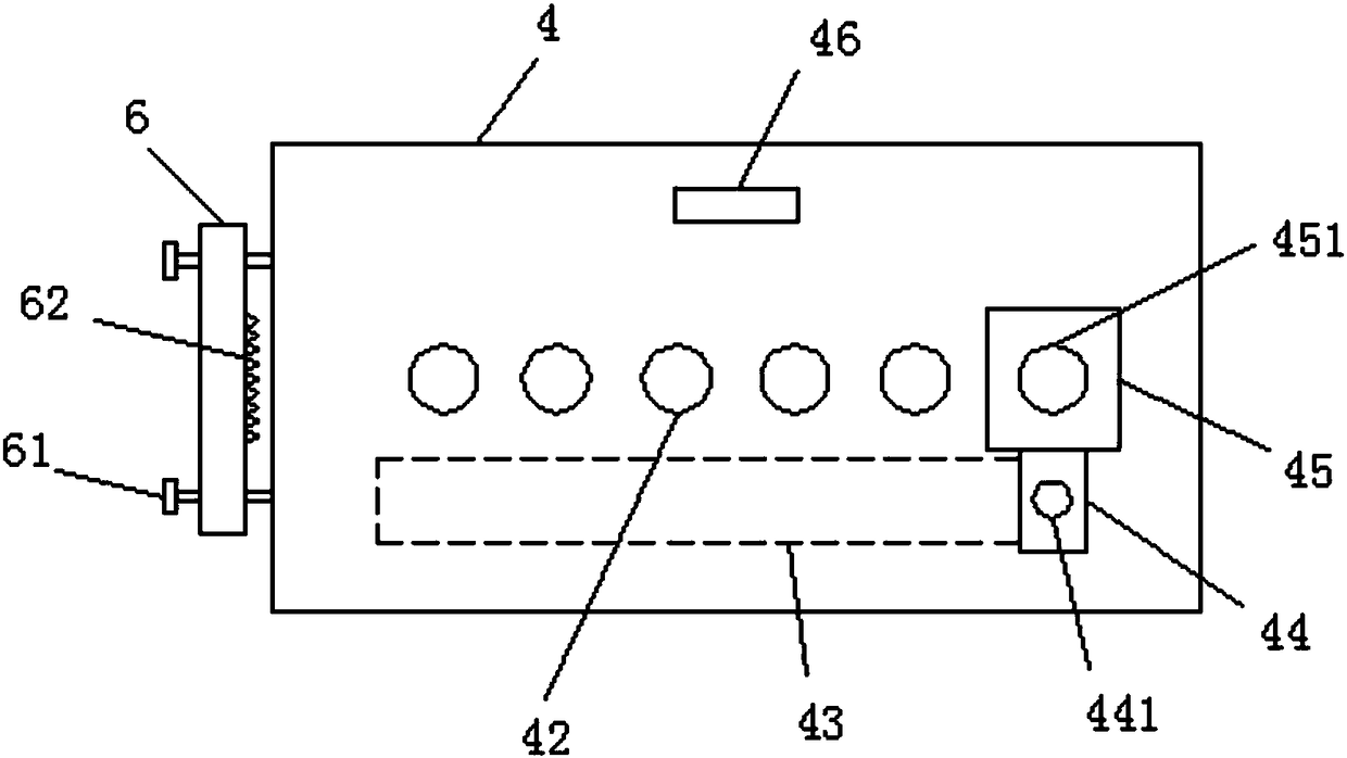 Dress decorative belt auxiliary perforating device