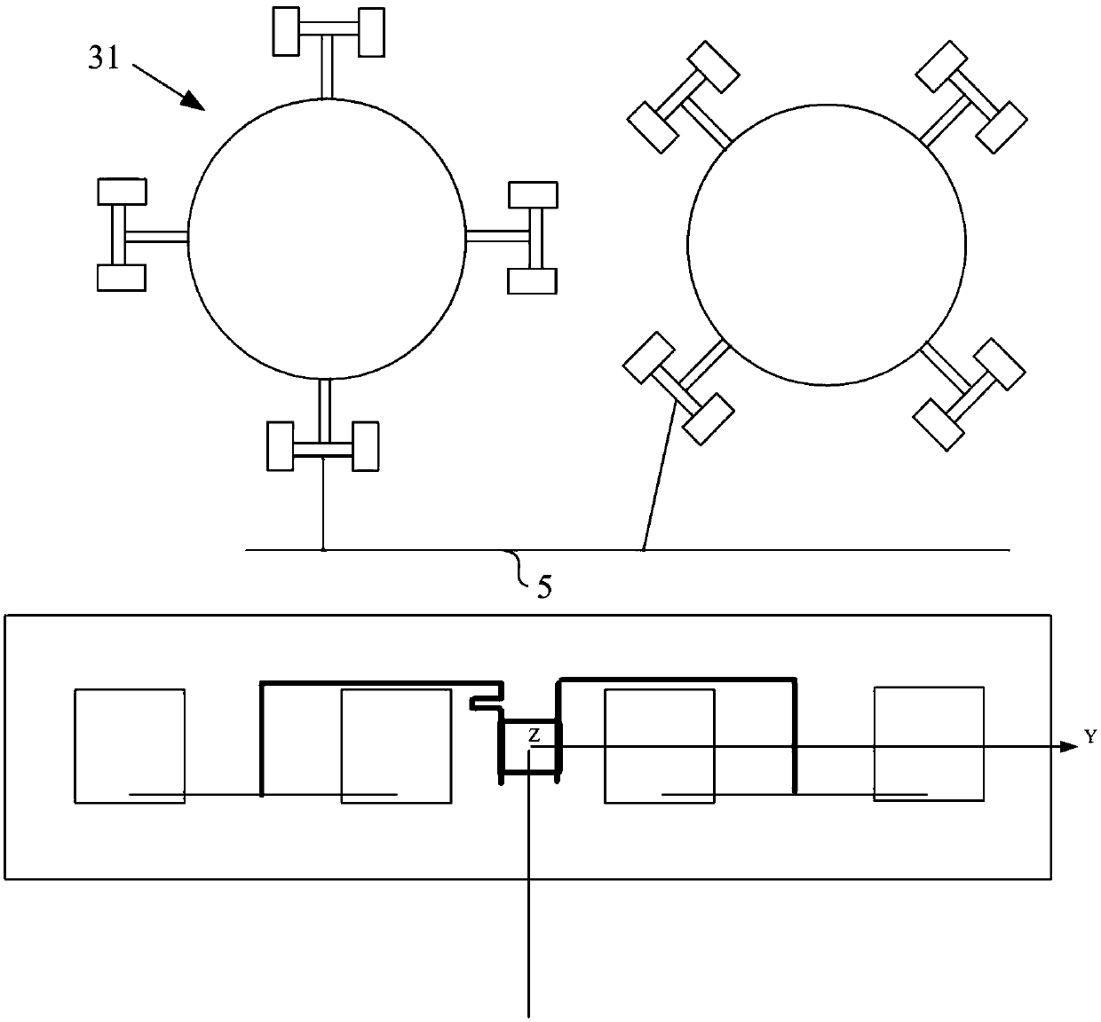 Portable Air Target Information Acquisition Device and Acquisition Method