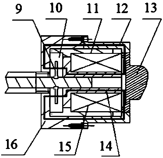 Magnetorheological valve control damping stepless adjustable shock absorber