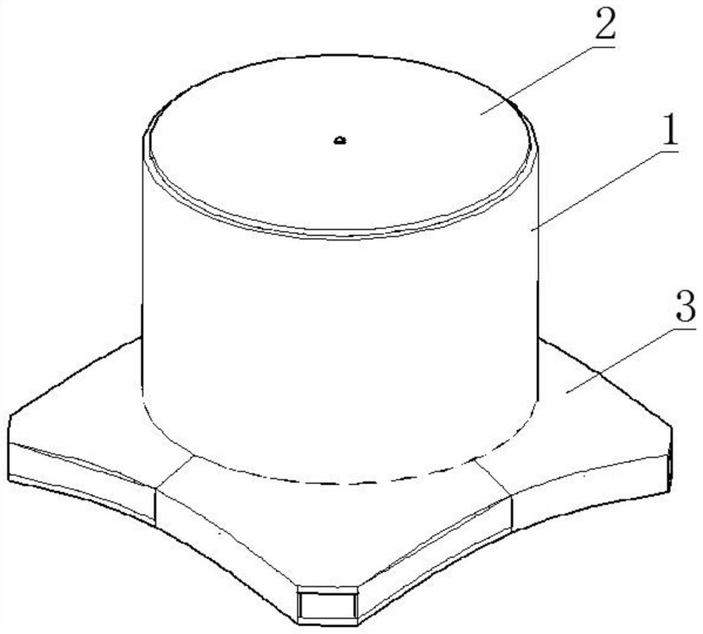 Storage and distribution device capable of uniformly discharging tea leaves