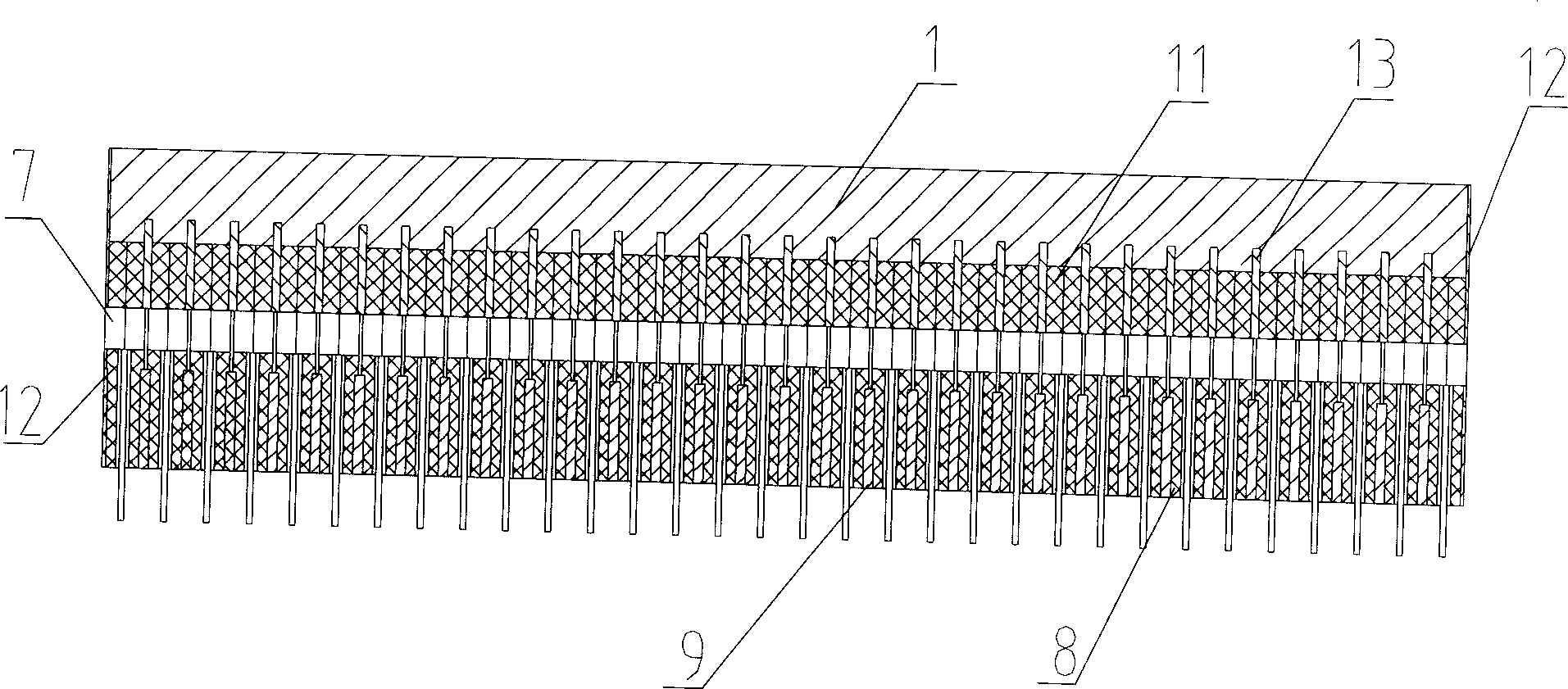 Radiation imaging array solid detector