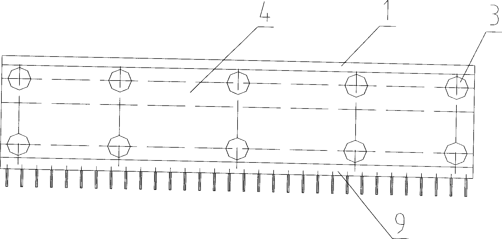 Radiation imaging array solid detector