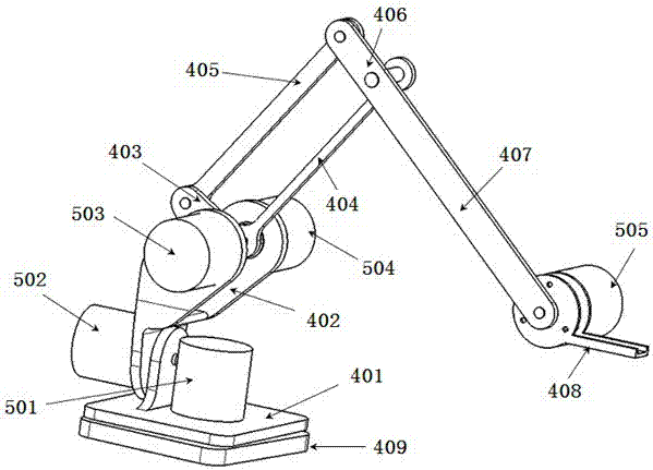 Positioning ultrasonic testing device and method for curved surface welded parts