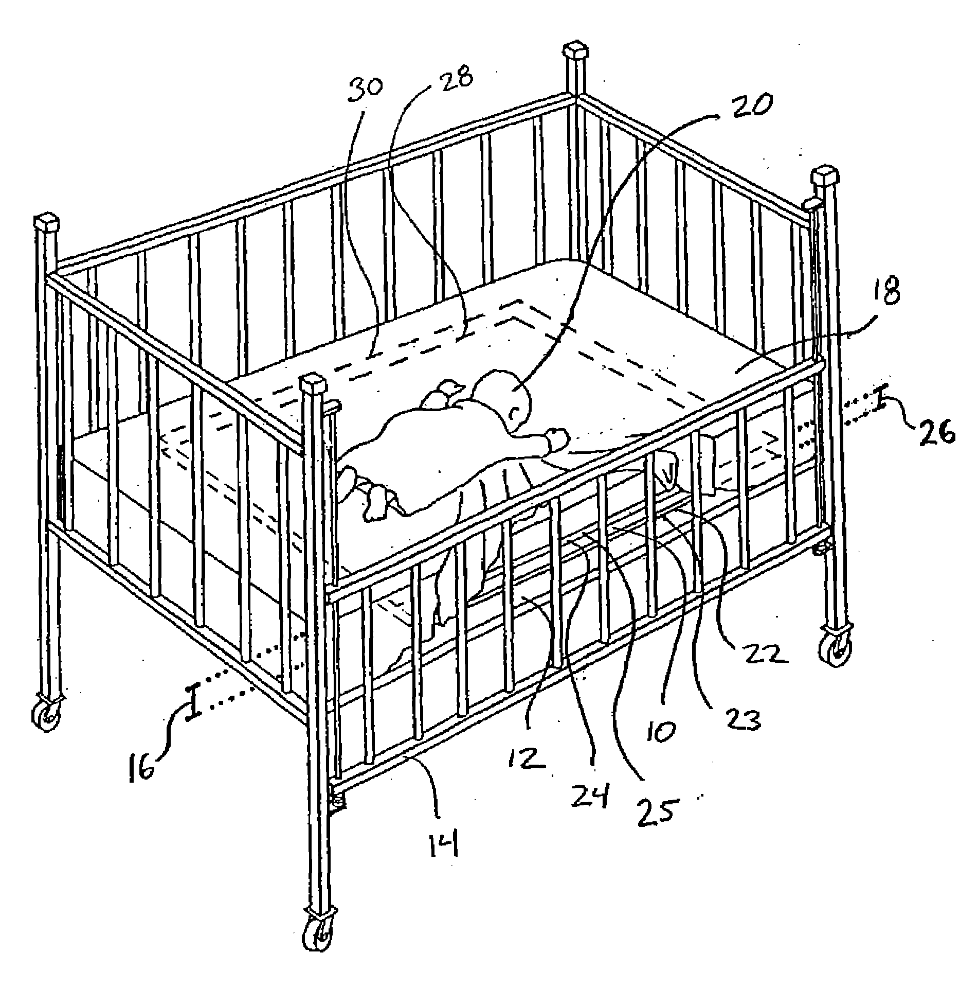 Sensor for measuring relative conductivity changes in biological tissue