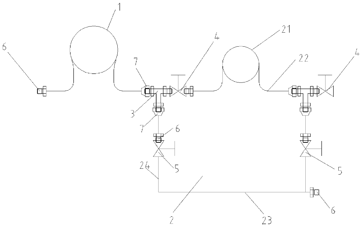 Tool for determining target capillary tube