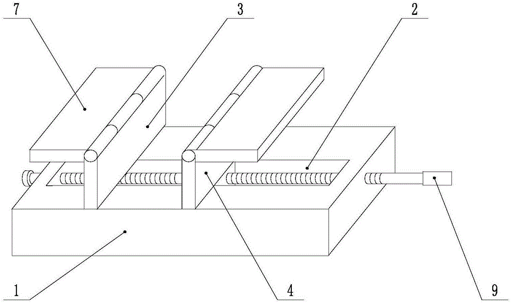 Portable auxiliary supporting frame welding fixture suitable for angle steel tower installation