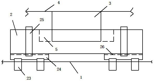 A wall dry-hanging device and its construction method