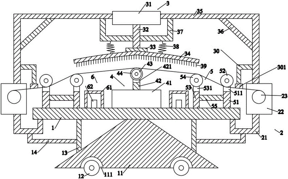 Cable surface cleaning device