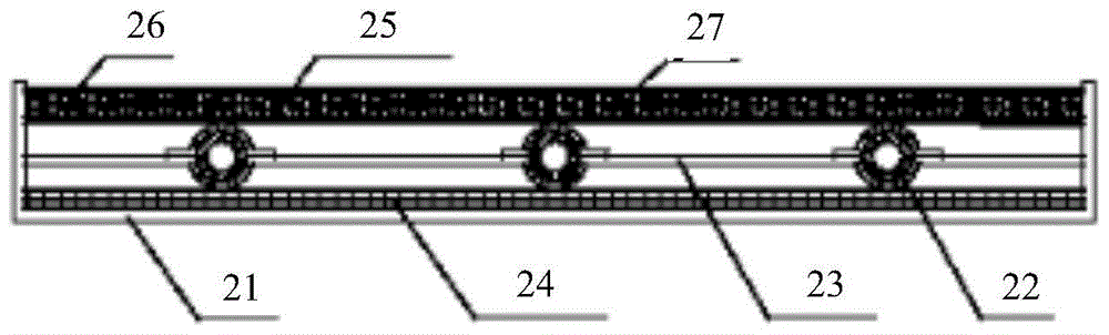 Radiant air conditioning system for heating equipment