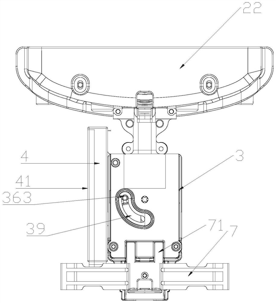 A luggage electric brake device